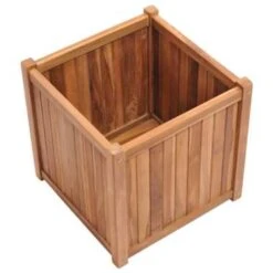 VidaXL Plantenbak Verhoogd 50x50x50 Cm Massief Teakhout 8 VidaXL Plantenbak Verhoogd 50x50x50 Cm Massief Teakhout -Tuinmeubelwinkel 394d772b3bce4f2ea0544d22775a3a5b