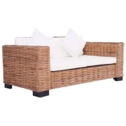 VidaXL 2-delig Tuinbankstel Met Kussens Natuurlijk Rattan 9 VidaXL 2-delig Tuinbankstel Met Kussens Natuurlijk Rattan -Tuinmeubelwinkel 3f7234afc3aa461b90ffacd3f650e49e