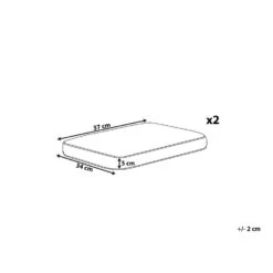 Beliani Zitkussen TERNI - Geel Polyester 8 Beliani Zitkussen TERNI - Geel Polyester -Tuinmeubelwinkel 42b520435af041a1b8fc64e1d8eddd95