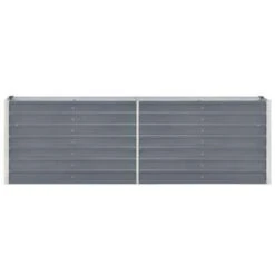 VidaXL Plantenbak Verhoogd 240x40x77 Cm Gegalvaniseerd Staal Grijs 8 VidaXL Plantenbak Verhoogd 240x40x77 Cm Gegalvaniseerd Staal Grijs -Tuinmeubelwinkel 4b916d2cee0947d4a54a7d7dc824b83d
