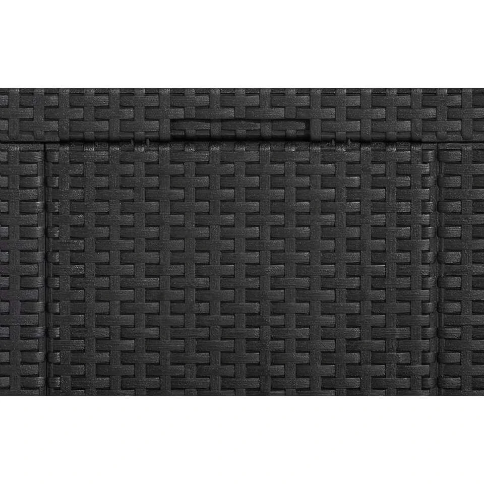 Keter Allibert Hocker/voetenbankje Cube Incl. Kussen - Grijs - 39x42x42 Cm 6 Keter Allibert Hocker/voetenbankje Cube Incl. Kussen - Grijs - 39x42x42 Cm - Afbeelding 4