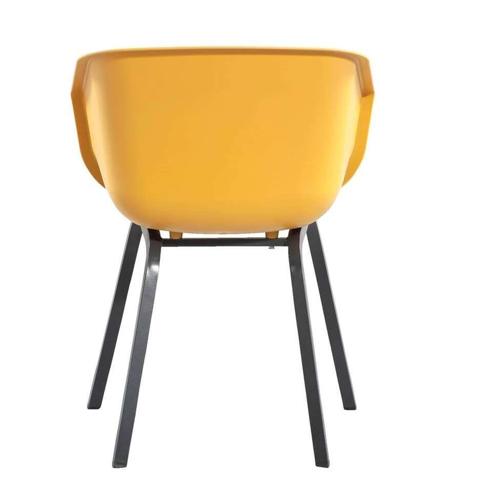 Hartman Kuipstoel Amalia - Geel - Aluminium Onderstel 5 Hartman Kuipstoel Amalia - Geel - Aluminium Onderstel - Afbeelding 3