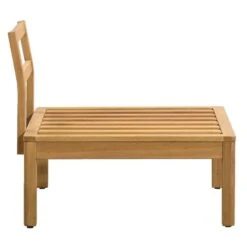 Middenfauteuil Orleans - Eucalyptushout - 78x72x65 Cm -Tuinmeubelwinkel 50103018 8000