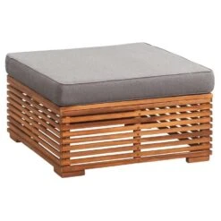 Le Sud Hocker Cèvennes - Bruin - 30x72x72 Cm 8 Le Sud Hocker Cèvennes - Bruin - 30x72x72 Cm -Tuinmeubelwinkel 50104003 0330