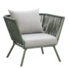 Loungestoel Almeria - Olijfgroen - 75x89x75 Cm -Tuinmeubelwinkel 50105177