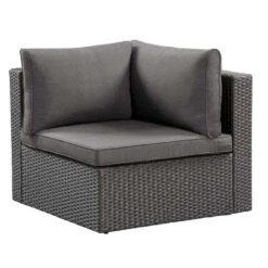 Le Sud Modulaire Loungeset Dordogne V1 - Antraciet/donkergrijs - 5-delig -Tuinmeubelwinkel 50105182 0301