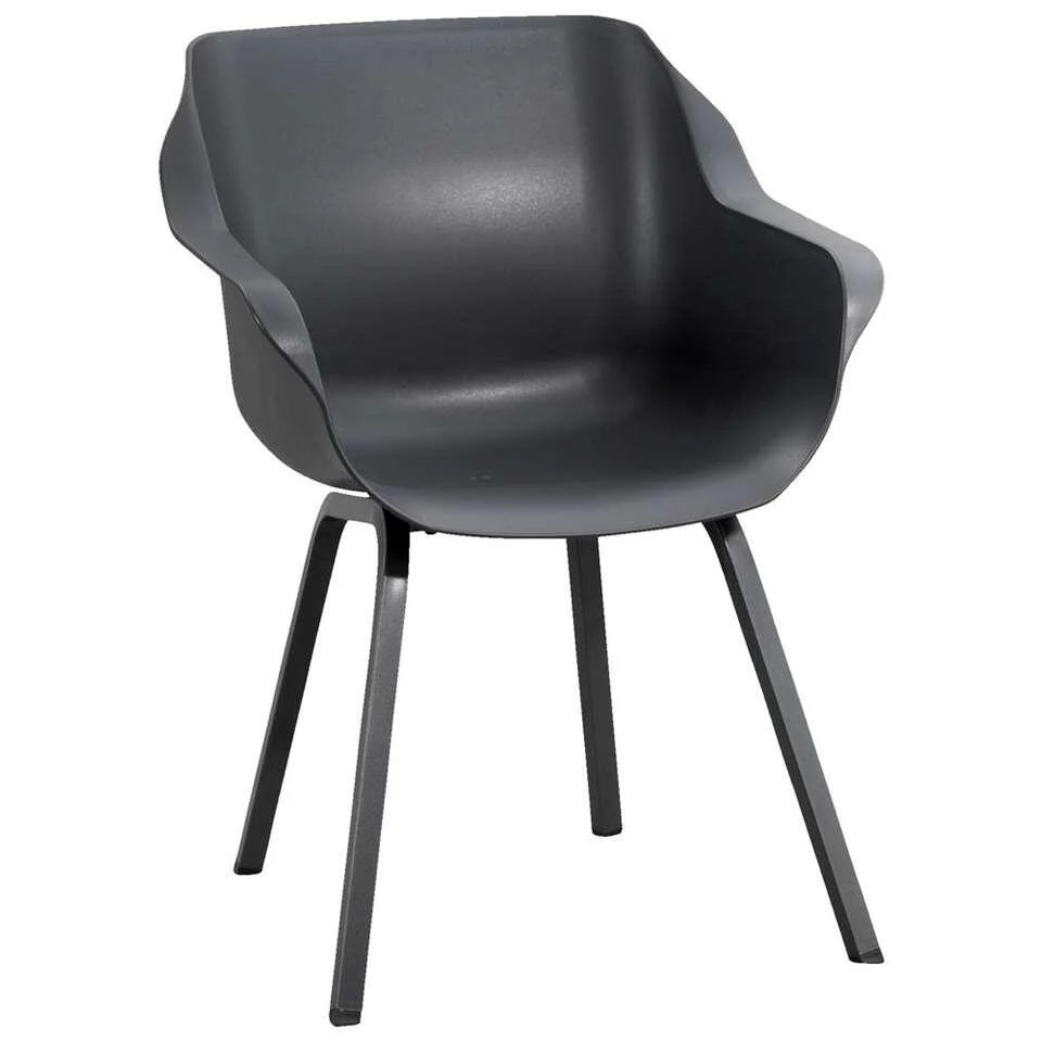 Hartman Tuinstoel Sophie – Antraciet 5 Hartman Tuinstoel Sophie – Antraciet - Afbeelding 3