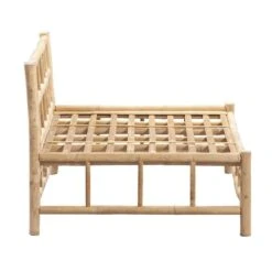 Palletbank Tarifa Bamboe - Naturel - 120x85x66 Cm -Tuinmeubelwinkel 50205502 8000