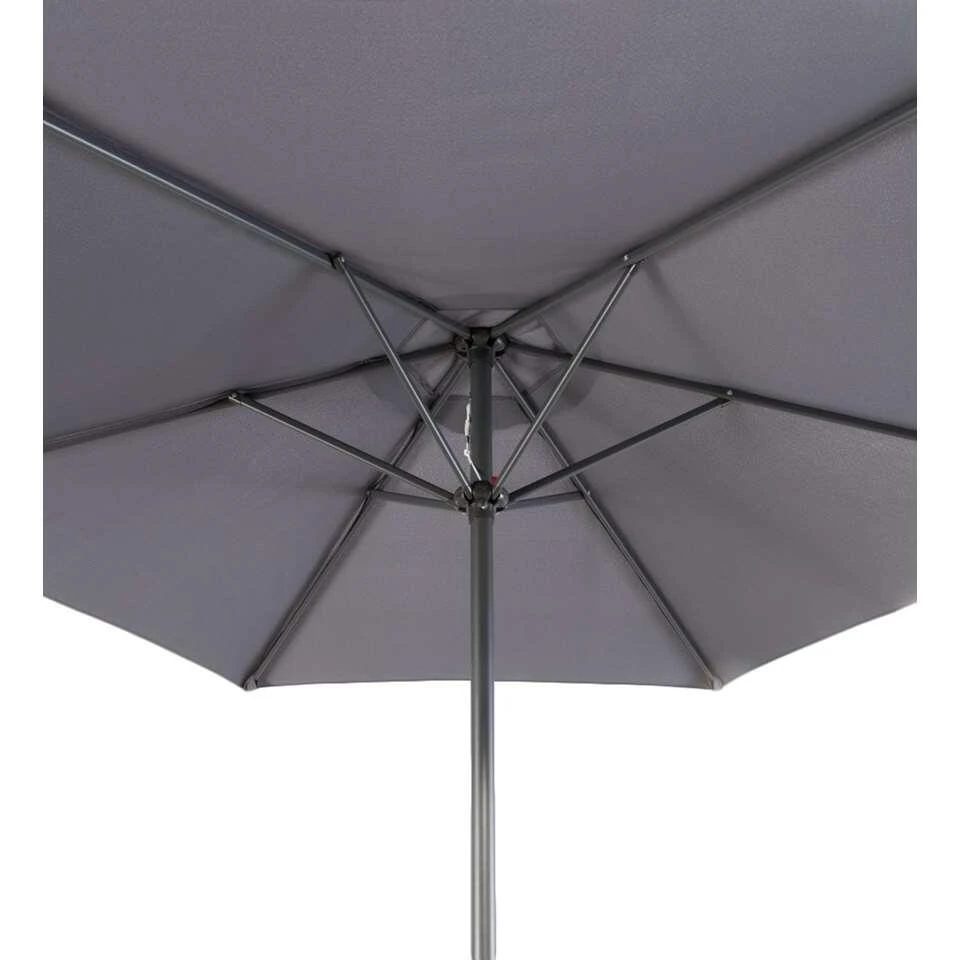 Le Sud Parasol Blanca - Antraciet - Ø250 Cm 4 Le Sud Parasol Blanca - Antraciet - Ø250 Cm - Afbeelding 2