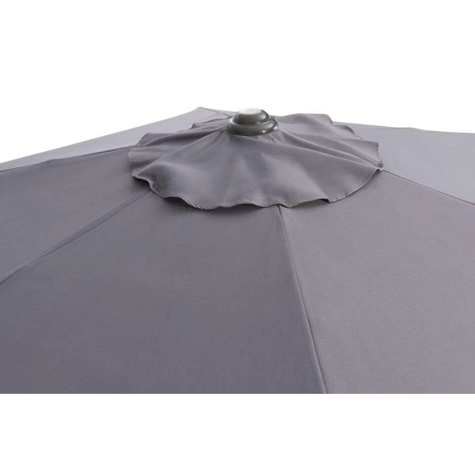 Le Sud Parasol Blanca - Antraciet - Ø250 Cm 6 Le Sud Parasol Blanca - Antraciet - Ø250 Cm - Afbeelding 4