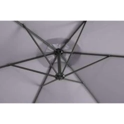 Le Sud Zweefparasol Brava - Antraciet - Ø300 Cm -Tuinmeubelwinkel 52304575 9000