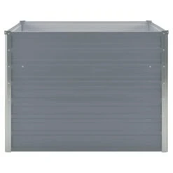 VidaXL Plantenbak Verhoogd 100x100x77 Cm Gegalvaniseerd Staal Grijs 8 VidaXL Plantenbak Verhoogd 100x100x77 Cm Gegalvaniseerd Staal Grijs -Tuinmeubelwinkel 5580d7c0de04429084fdb53ebfbf31af
