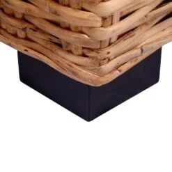 VidaXL Tuinbank 3-zits Natuurlijk Rattan -Tuinmeubelwinkel 56d5b99300ae44318a047bd9450528a1