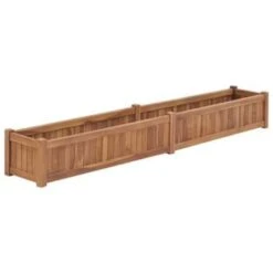 VidaXL Plantenbak Verhoogd 200x30x25 Cm Massief Teakhout 8 VidaXL Plantenbak Verhoogd 200x30x25 Cm Massief Teakhout -Tuinmeubelwinkel 597e1955976a4c77b4f9176e739b9247