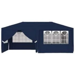 VidaXL Partytent Met Zijwanden Professioneel 90 G/m² 4x6 M Blauw -Tuinmeubelwinkel 5b06983d69eb47858e931a085da8810d