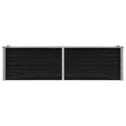 VidaXL Plantenbak Verhoogd 160x40x45 Cm Gegalvaniseerd Staal Antraciet 8 VidaXL Plantenbak Verhoogd 160x40x45 Cm Gegalvaniseerd Staal Antraciet -Tuinmeubelwinkel 672c6f40cb7b47838d6d6e3a9cf94044