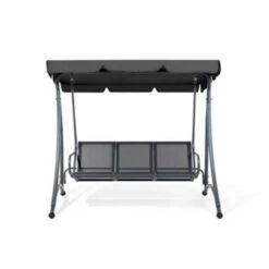 Beliani Schommelbank BOGART - Zwart Mesh 8 Beliani Schommelbank BOGART - Zwart Mesh -Tuinmeubelwinkel 6e735f3942be48868b781dd86579332d