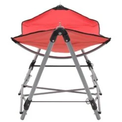 VidaXL Hangmat Met Inklapbare Standaard Rood 7 VidaXL Hangmat Met Inklapbare Standaard Rood -Tuinmeubelwinkel 75edf06712ac4edfbf41ab9eec8b8c74