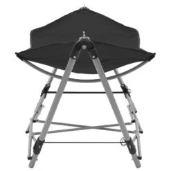 VidaXL Hangmat Met Inklapbare Standaard Zwart 7 VidaXL Hangmat Met Inklapbare Standaard Zwart -Tuinmeubelwinkel 7c4578e07e464412a4d7c6770aa0f519