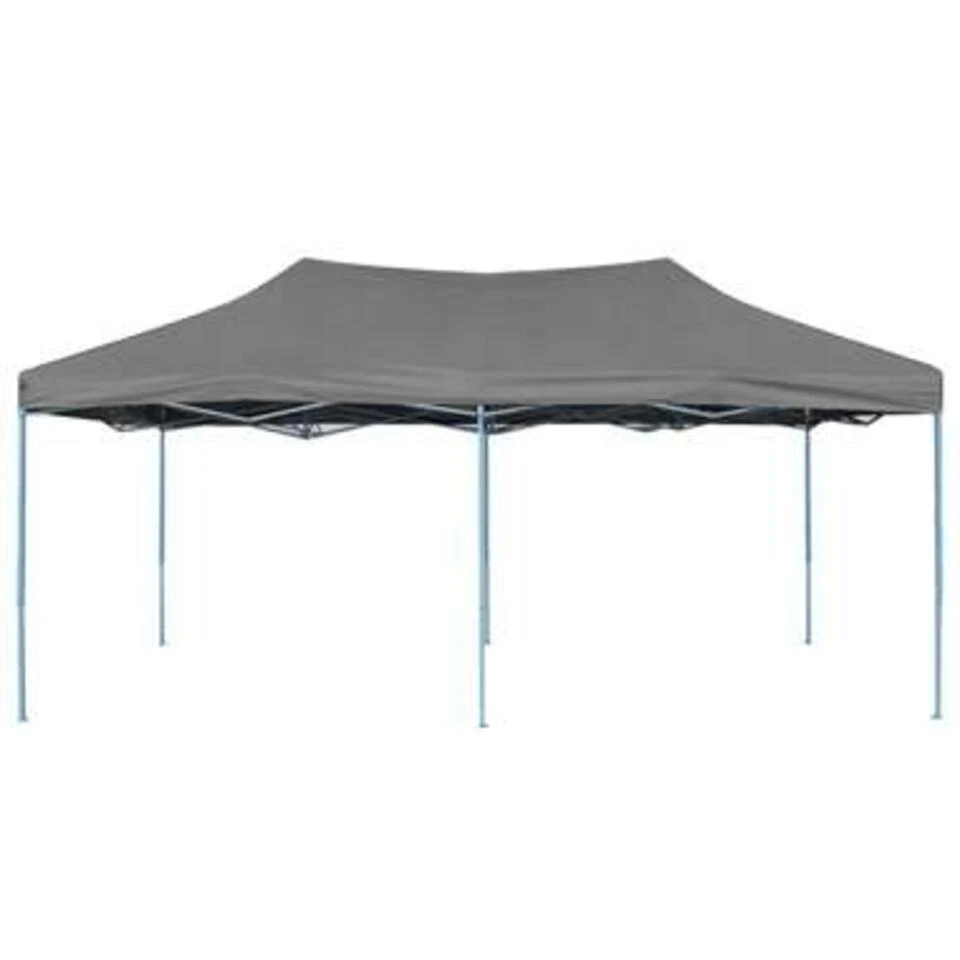 VidaXL Partytent Pop-up Inklapbaar 3x6 M Antraciet 4 VidaXL Partytent Pop-up Inklapbaar 3x6 M Antraciet - Afbeelding 2