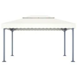 VidaXL Prieel 400x300 Cm Aluminium Crème 6 VidaXL Prieel 400x300 Cm Aluminium Crème -Tuinmeubelwinkel 7f7e9a8b7bc3491f85a961e7adb96e18