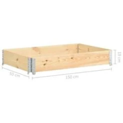 VidaXL Plantenbak Verhoogd 50x150 Cm Massief Grenenhout 9 VidaXL Plantenbak Verhoogd 50x150 Cm Massief Grenenhout -Tuinmeubelwinkel 80c36e9bed2e4056b67a0dd4f1f70b4b