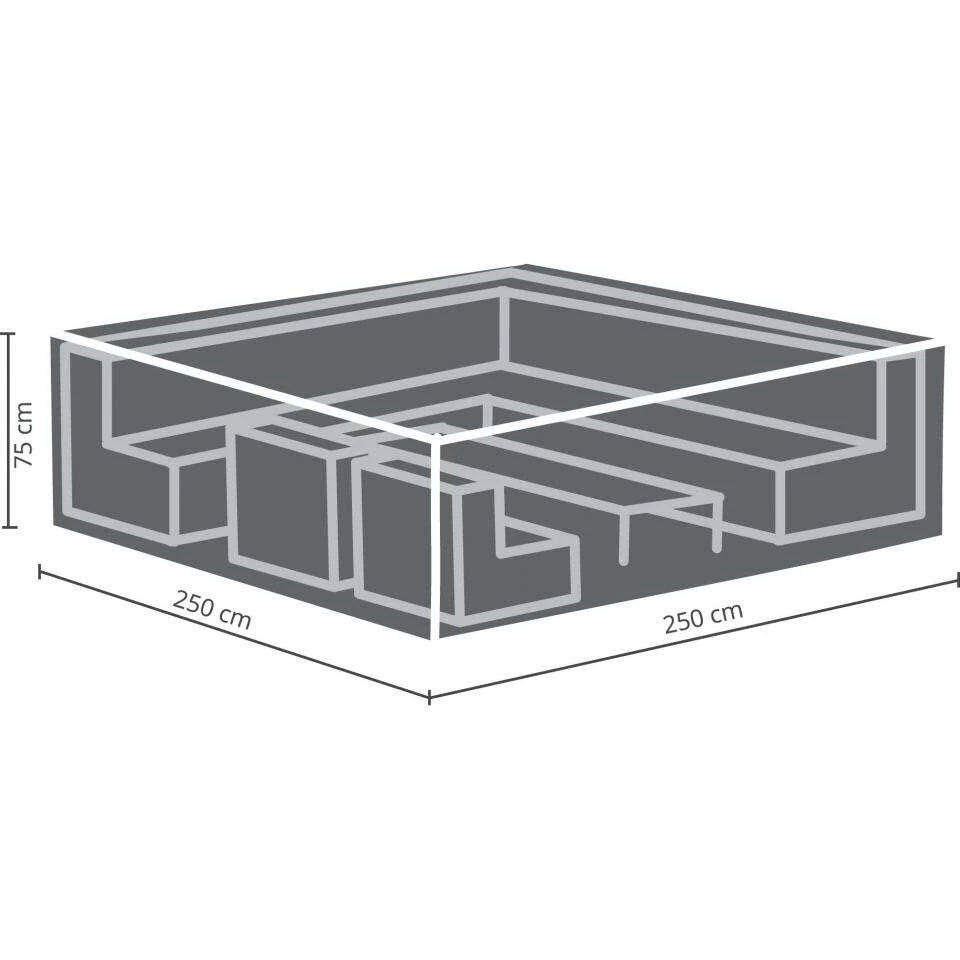 Outdoor Covers Premium Hoes Voor Loungeset - 75x250x250 Cm 5 Outdoor Covers Premium Hoes Voor Loungeset - 75x250x250 Cm - Afbeelding 3