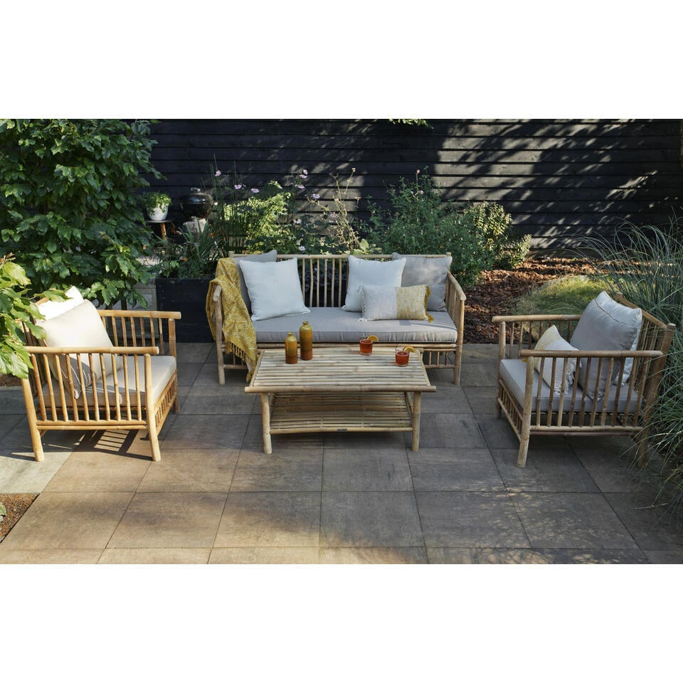 Exotan Bamboe Stoel - Bruin - 70x81x88 Cm 4 Exotan Bamboe Stoel - Bruin - 70x81x88 Cm - Afbeelding 2