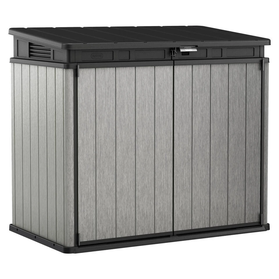 Keter Opbergbox Elite-Store - Grijs - 141x82x123,5 Cm 3 Keter Opbergbox Elite-Store - Grijs - 141x82x123,5 Cm