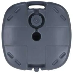 VidaXL Parasolvoet Draagbaar Gevuld Met Zand/water Grijs -Tuinmeubelwinkel 84049b41859b4054b7fc254501c2680e