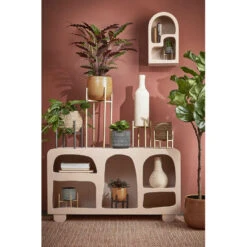 Mica Decorations Plantenstandaard - Verhoger - Goud - H25 X B14 Cm 7 Mica Decorations Plantenstandaard - Verhoger - Goud - H25 X B14 Cm -Tuinmeubelwinkel 8453f175fd9b4656a201d2c19ec4c195