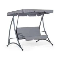 Beliani Schommelbank TEMPLE - Grijs Polyester 8 Beliani Schommelbank TEMPLE - Grijs Polyester -Tuinmeubelwinkel 87aea0cac16a4c22ad6557f83f7eb02d