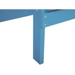 Beliani Tuinstoel ADIRONDACK - Blauw Kunsthout -Tuinmeubelwinkel 8b9433de49f34feeba4d031671f82409