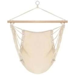 VIDAXL Hangstoel Creme Wit (large) -Tuinmeubelwinkel 8bc2ea2c27e64e7e9bb3284d492fca1a