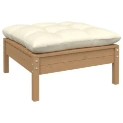 VidaXL 3-delige Loungeset Met Crèmekleurige Kussens Massief Grenenhout -Tuinmeubelwinkel 91e90394dadf42f99867d2ed6c49cf8f