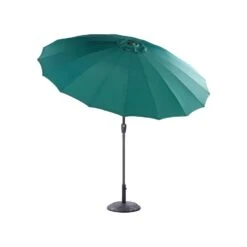 Beliani Marktscherm BAIA - Groen Polyester -Tuinmeubelwinkel 977301f17734494381f97ffb07e9c3fd