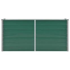 VidaXL Plantenbak Verhoogd 160x40x77 Cm Gegalvaniseerd Staal Groen -Tuinmeubelwinkel a1c6c5201e7e41b48403a7eeadb37392