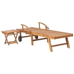 VidaXL Ligbedden 2 St Met Tafel Massief Teakhout 9 VidaXL Ligbedden 2 St Met Tafel Massief Teakhout -Tuinmeubelwinkel a3f1eff27d664b19884993c3ce715fa8