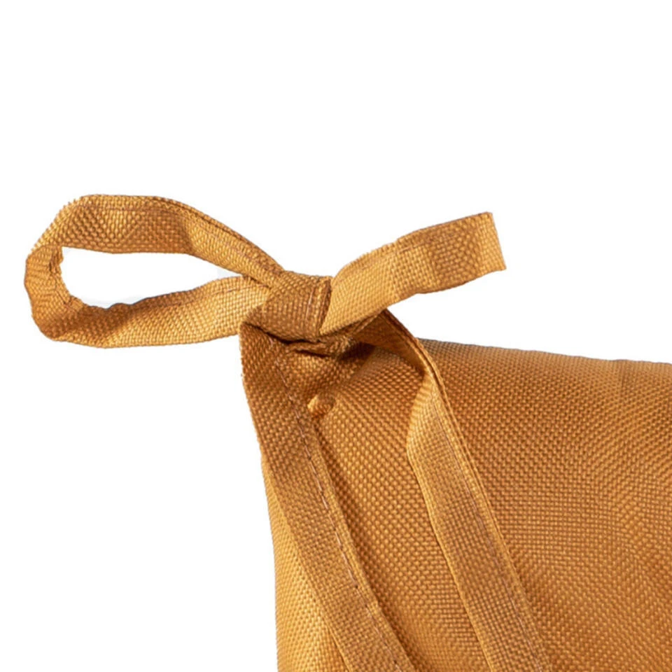 Anna's Collection Stoelkussen Gewatteerd - Oker Geel - 38 X 38 Cm 4 Anna's Collection Stoelkussen Gewatteerd - Oker Geel - 38 X 38 Cm - Afbeelding 2