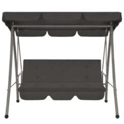 VidaXL Schommelbank Voor Buiten Met Dak 192x118x175 Cm Staal Antraciet 7 VidaXL Schommelbank Voor Buiten Met Dak 192x118x175 Cm Staal Antraciet -Tuinmeubelwinkel a5c99154d30e491089257f00500558e9