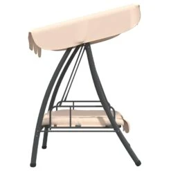 VidaXL Schommelbank Voor Buiten Met Luifel Zandwit 8 VidaXL Schommelbank Voor Buiten Met Luifel Zandwit -Tuinmeubelwinkel ab99bb59917e40c88f4be2ad366ebeee