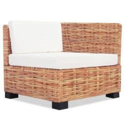 VidaXL Loungeset Natuurlijk Rattan 14-delig -Tuinmeubelwinkel ae0095b0d17c449ea9014a91ba595254