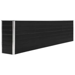 VidaXL Plantenbak Verhoogd 320x40x77 Cm Gegalvaniseerd Staal Antraciet -Tuinmeubelwinkel b2792eeb7ebd4dcf90d7dbcece0c557e