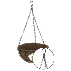 Pro Garden Hanging Basket - Plantenbak - Metaal - 30 Cm -Tuinmeubelwinkel b46a9131b6fc4f3ba9771bcc01f3f300