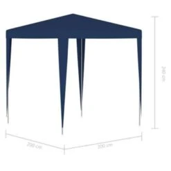 VidaXL Partytent 2x2 M Blauw -Tuinmeubelwinkel b79e46481c254a4891739f03a0fc5536