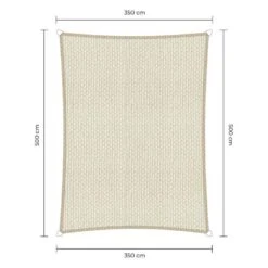 Sunfighters Rechthoek 3,5x5 Ivoor -Tuinmeubelwinkel c6fd191c207548d283fa828c226c278b