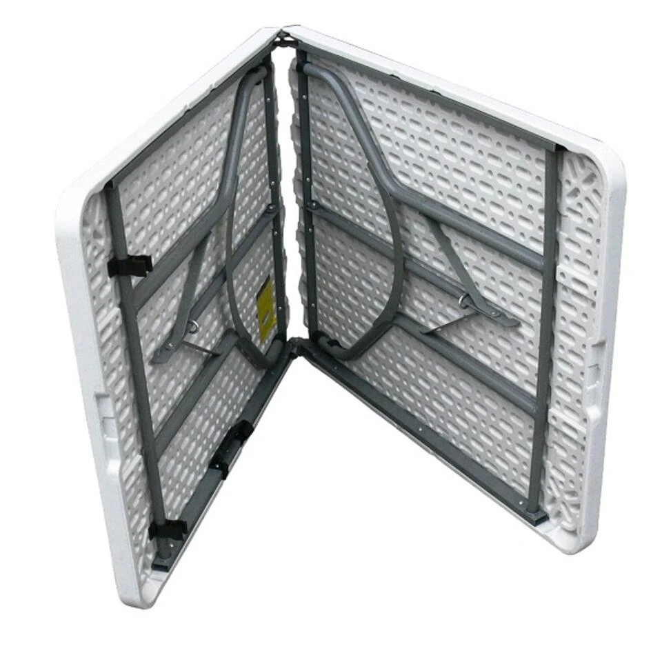 ERRO Vouwtafel - Inklapbare Tafel - 180x74cm - Wit 4 ERRO Vouwtafel - Inklapbare Tafel - 180x74cm - Wit - Afbeelding 2