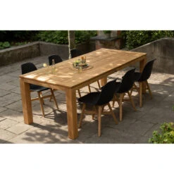 Exotan Tuinstoel Lotus - Teak/Kunststof - Zwart - Set Van 2 5 Exotan Tuinstoel Lotus - Teak/Kunststof - Zwart - Set Van 2 -Tuinmeubelwinkel cbb026c614174e3fb8b69f20903e172e
