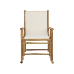 Beliani Schommelstoel FRIGOLE - Lichte Houtkleur Bamboehout 9 Beliani Schommelstoel FRIGOLE - Lichte Houtkleur Bamboehout -Tuinmeubelwinkel ce7f634996ba4527a6841ce3cc1d5d91