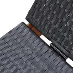 VidaXL Ligbed Poly Rattan En Massief Acaciahout -Tuinmeubelwinkel d1a84c8257d24f8ab8f88f260b9b3930